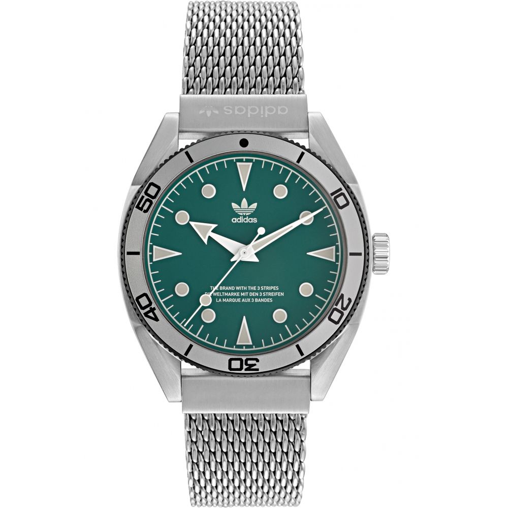 Adidas Gray Stainless Steel Watch -   -  Adidas.