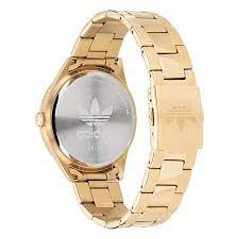 Adidas Gold Stainless Steel Watch -   -  Adidas.