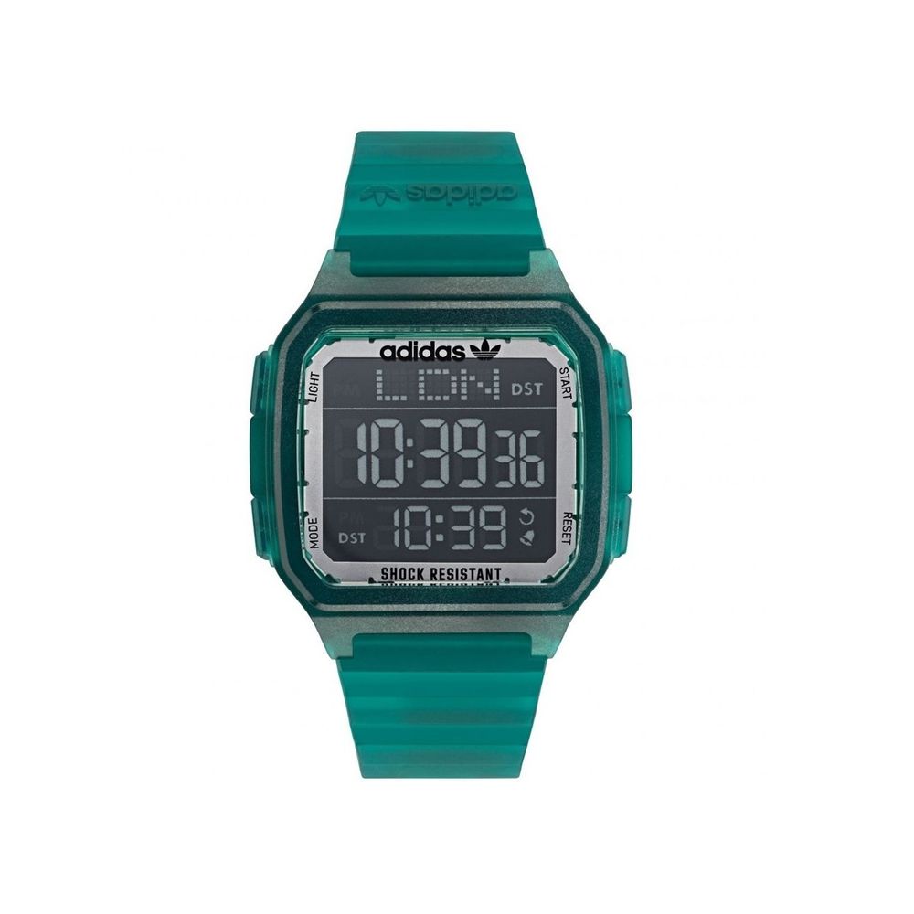 Adidas Green Resin Watch -   -  Adidas.