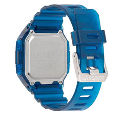 Adidas Blue Resin Watch -   -  Adidas.