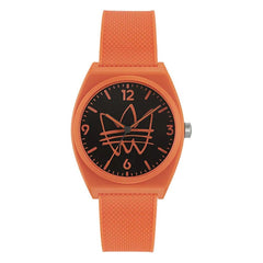 Adidas Orange Synthetic Watch -   -  Adidas.