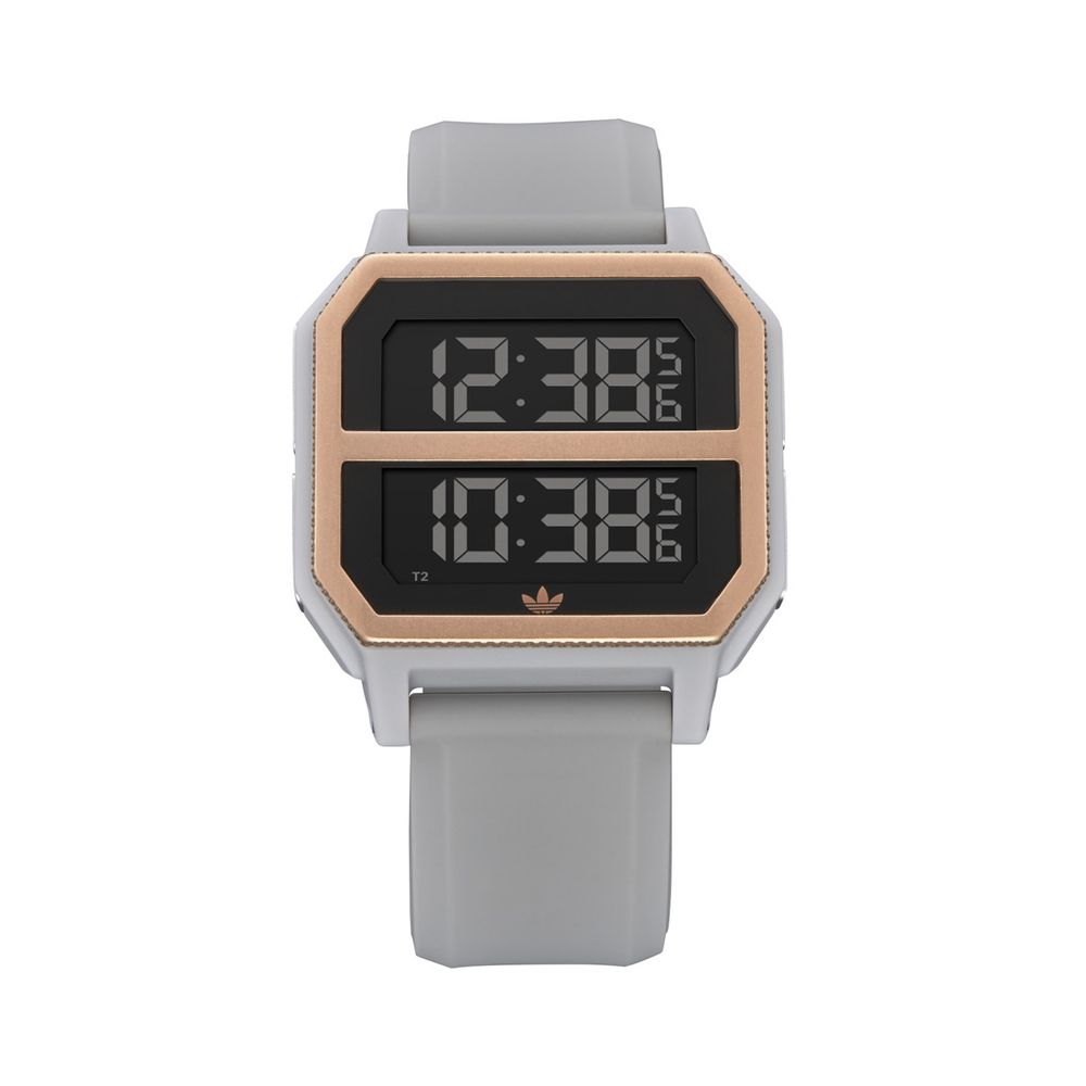 Adidas Gray Synthetic Watch -   -  Adidas.