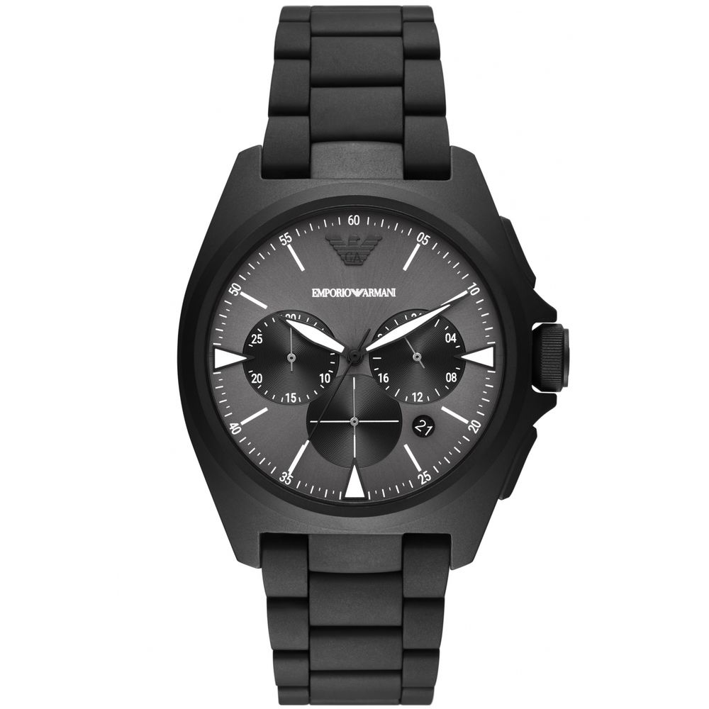 Armani Black Stainless Steel Watch -   -  Armani.