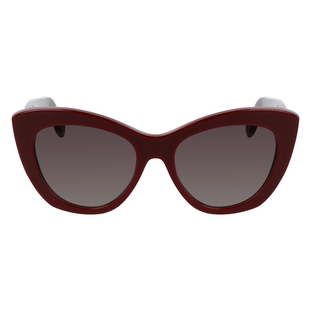 Salvatore Ferragamo Bordeaux Acetate Sunglasses -   -  Salvatore Ferragamo.