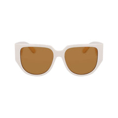 Ferragamo White Bio Injected Sunglasses -  Jewellery, Women -  Ferragamo.