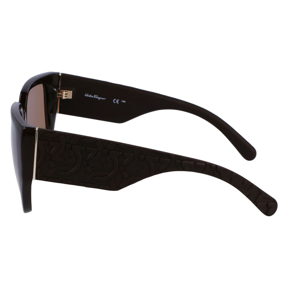 Ferragamo Brown Bio Injected Sunglasses -  Jewellery, Women -  Ferragamo.