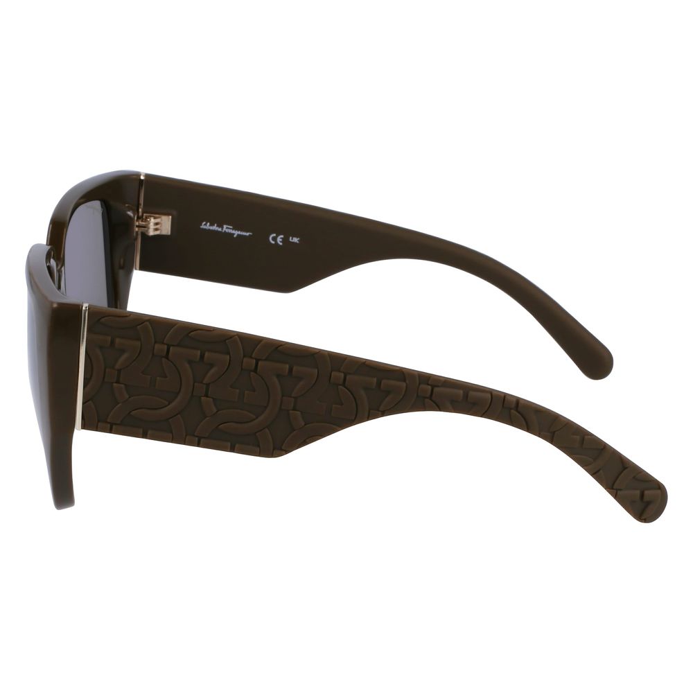 Ferragamo Green Bio Injected Sunglasses -   -  Ferragamo.
