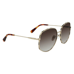 Salvatore Ferragamo Gold Metal Sunglasses -   -  Salvatore Ferragamo.