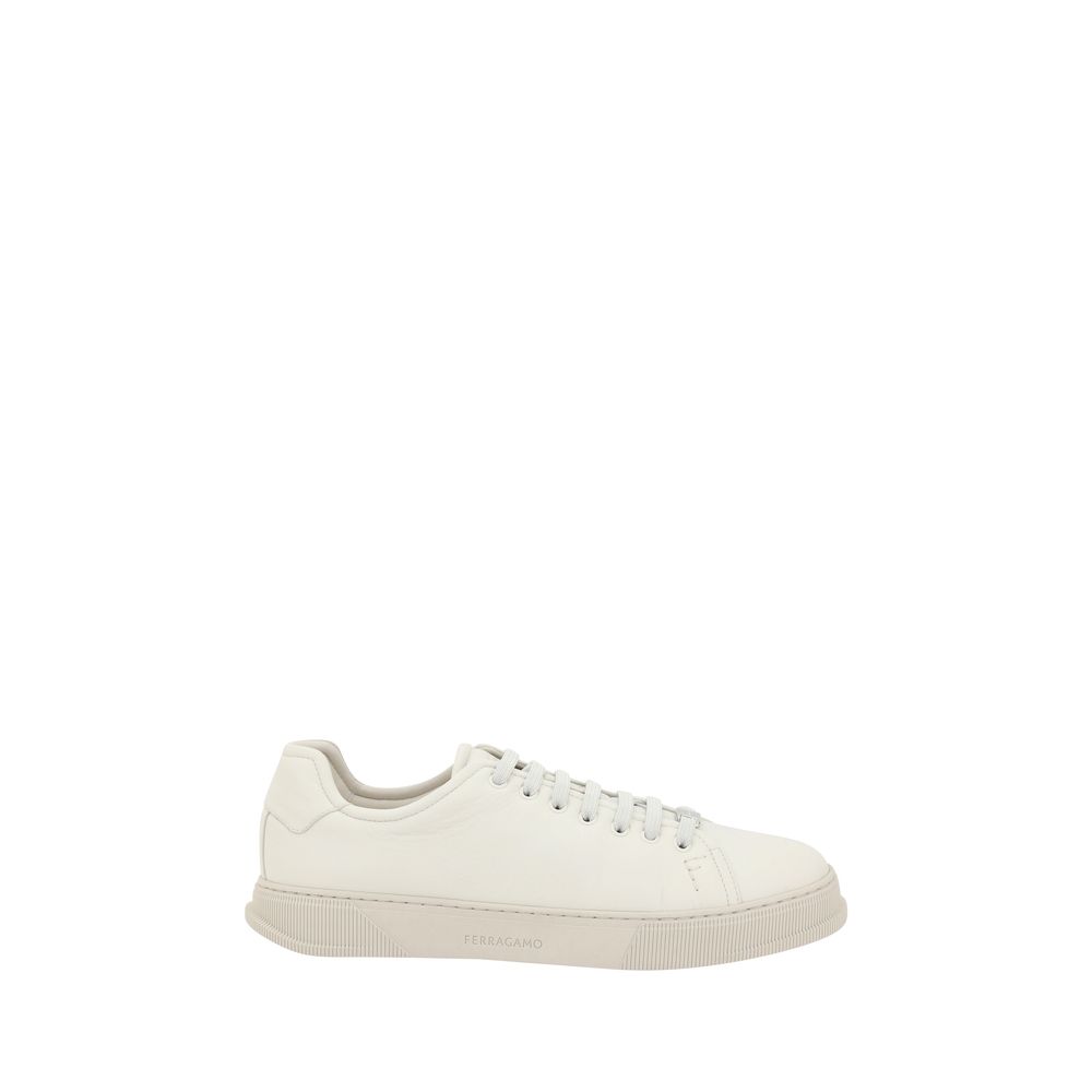 Ferragamo Leather Sneakers -   -  Ferragamo.