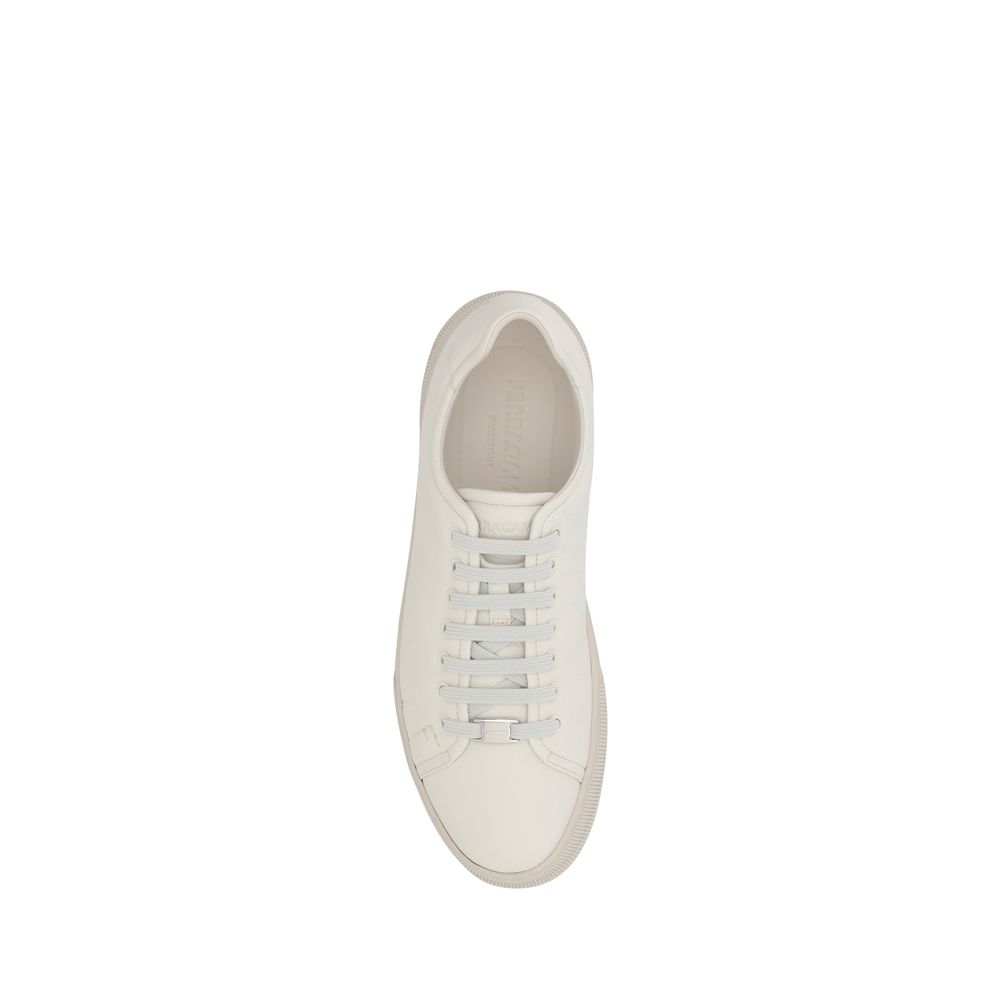 Ferragamo Leather Sneakers -   -  Ferragamo.