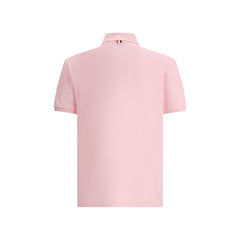 Thom Browne Polo Shirt whit iconic bands -   -  Thom Browne.