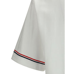 Thom Browne T-Shirt with iconic bands -   -  Thom Browne.
