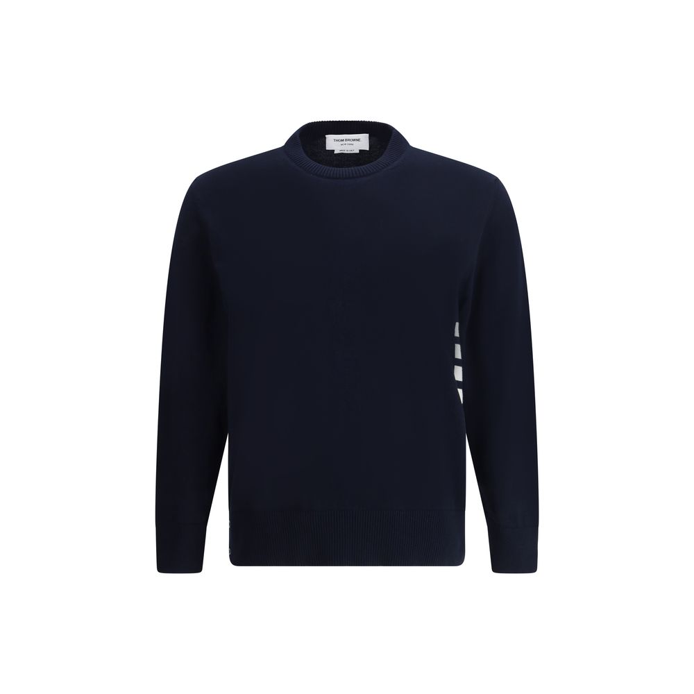 Thom Browne Sweater whit iconic bands -   -  Thom Browne.
