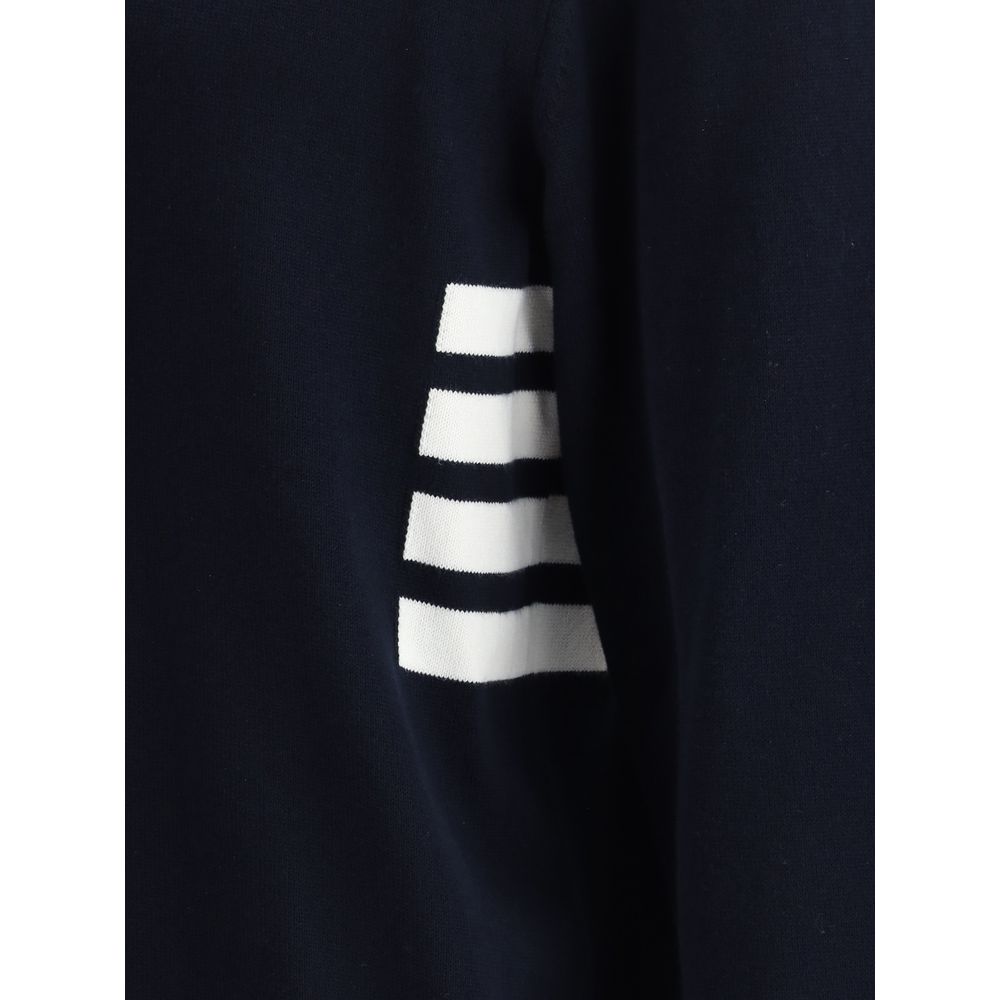 Thom Browne Sweater whit iconic bands -   -  Thom Browne.