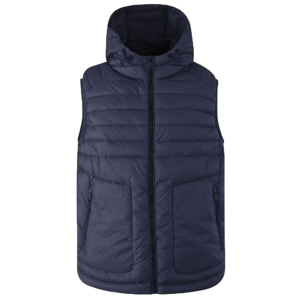 Yes Zee Blue Nylon Vest -   -  Yes Zee.