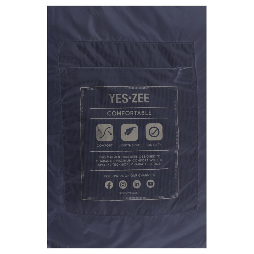 Yes Zee Blue Nylon Vest -   -  Yes Zee.