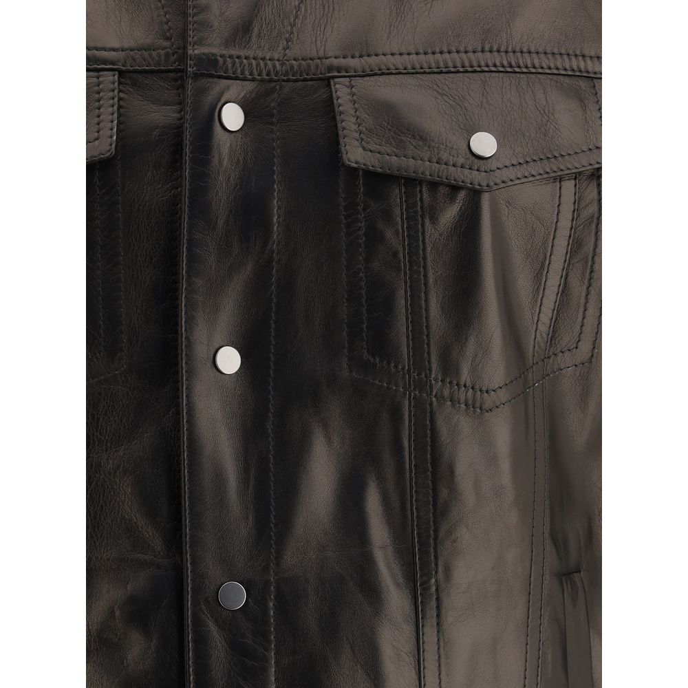 Salvatore Santoro Leather Jacket -   -  Salvatore Santoro.
