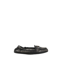 Prada Vintage-effect leather Loafers -   -  Prada.