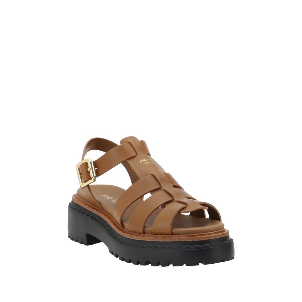 Prada Sandals with a tread sole -   -  Prada.