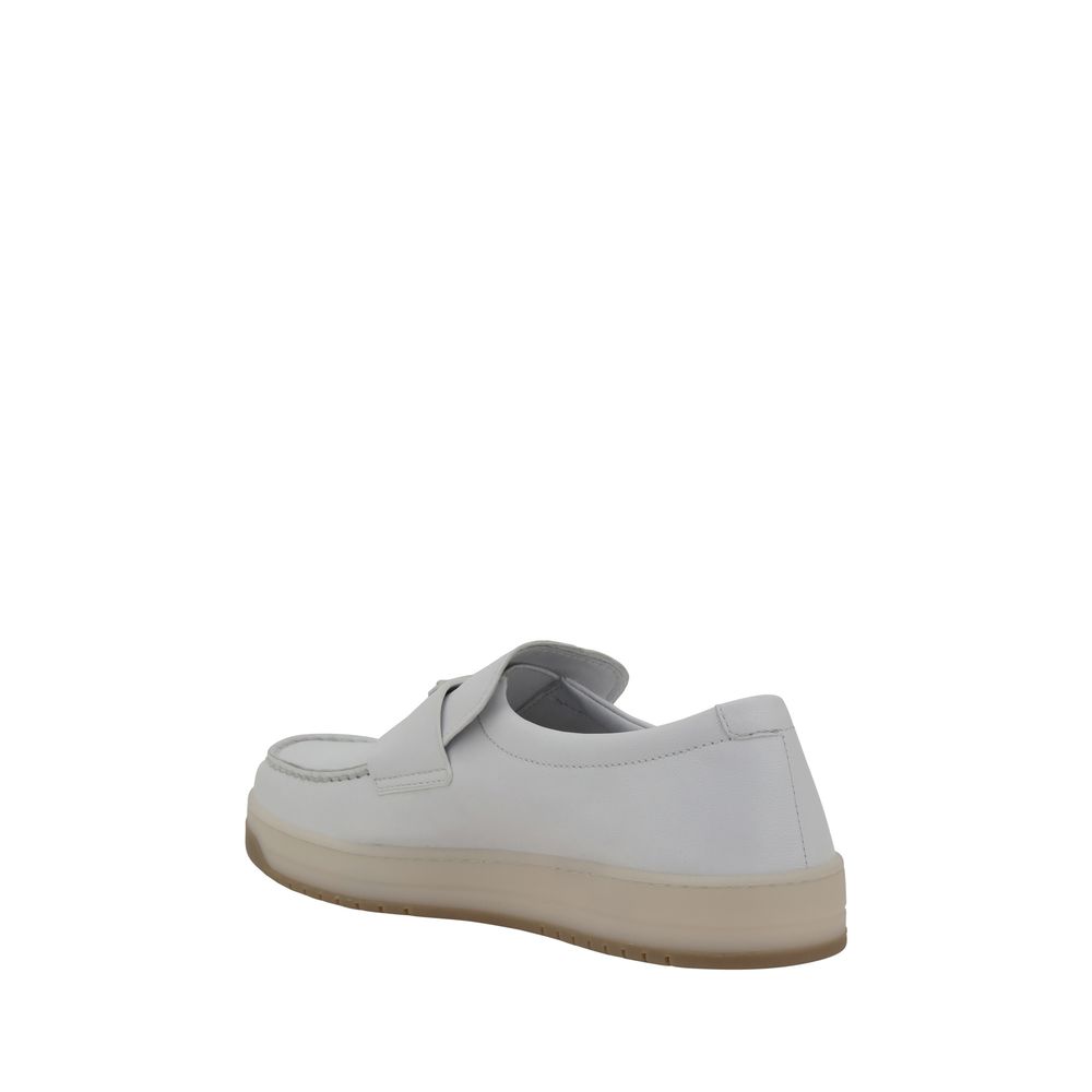 Prada Logoed Loafers -   -  Prada.