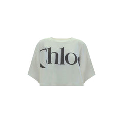 Chloé Cropped T-Shirt -   -  Chloé.