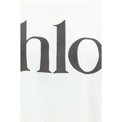 Chloé Cropped T-Shirt -   -  Chloé.