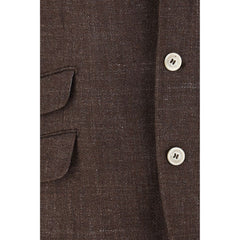 Brunello Cucinelli Linen Blazer Jacket -   -  Brunello Cucinelli.