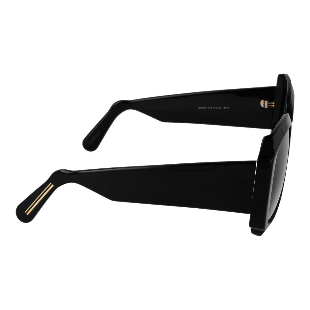GCDS Black Unisex Sunglass -  Unisex, Sunglasses -  GCDS.