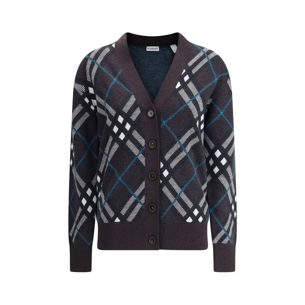 Burberry Archivio Check Cardigan -   -  Burberry.