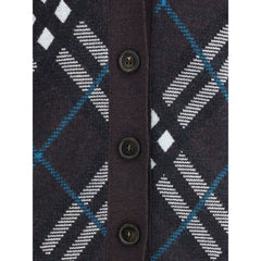 Burberry Archivio Check Cardigan -   -  Burberry.