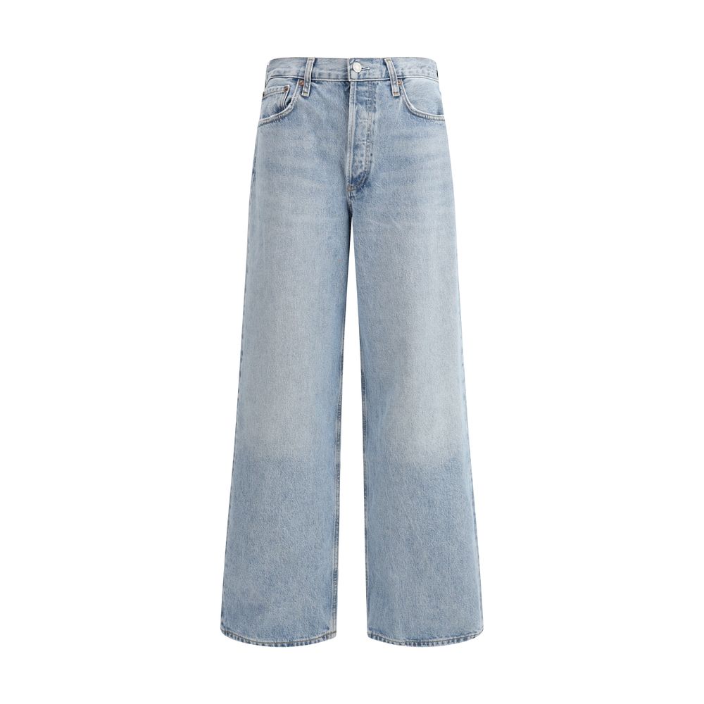 Agolde Low Slung Baggy Jeans -   -  Agolde.