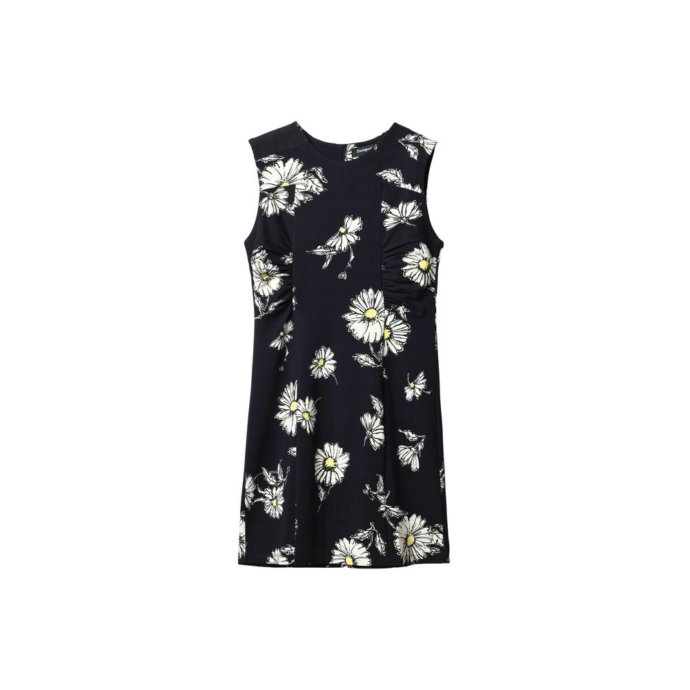 Desigual Black Viscose Short -   -  Desigual.