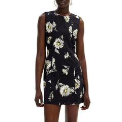 Desigual Black Viscose Short -   -  Desigual.