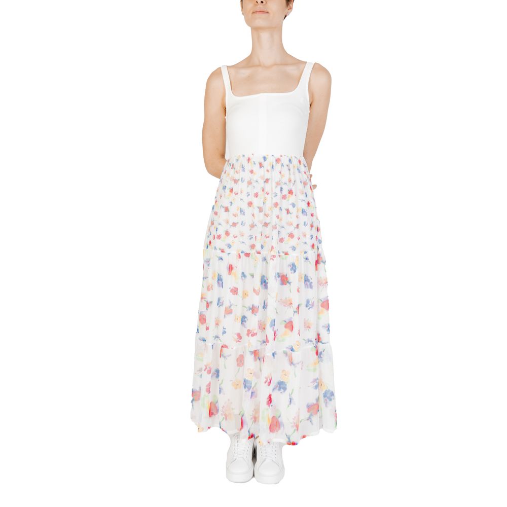 Desigual White Polyester Dress -   -  Desigual.
