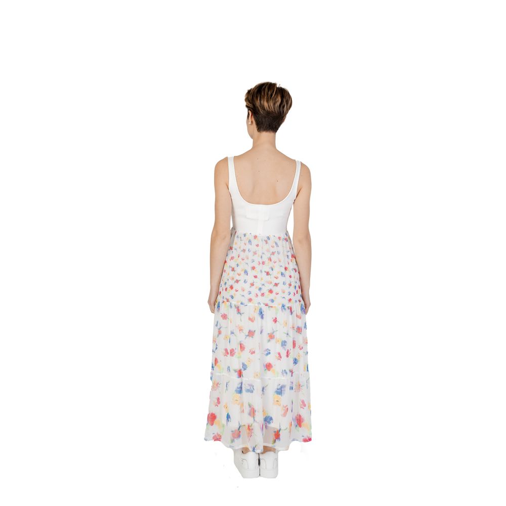 Desigual White Polyester Dress -   -  Desigual.