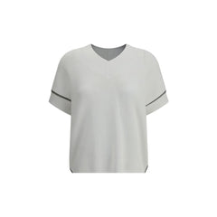 Brunello Cucinelli Short-sleeve Sweater -   -  Brunello Cucinelli.
