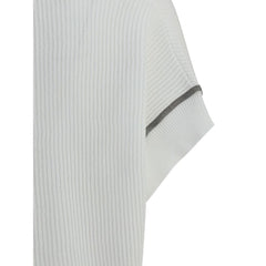 Brunello Cucinelli Short-sleeve Sweater -   -  Brunello Cucinelli.