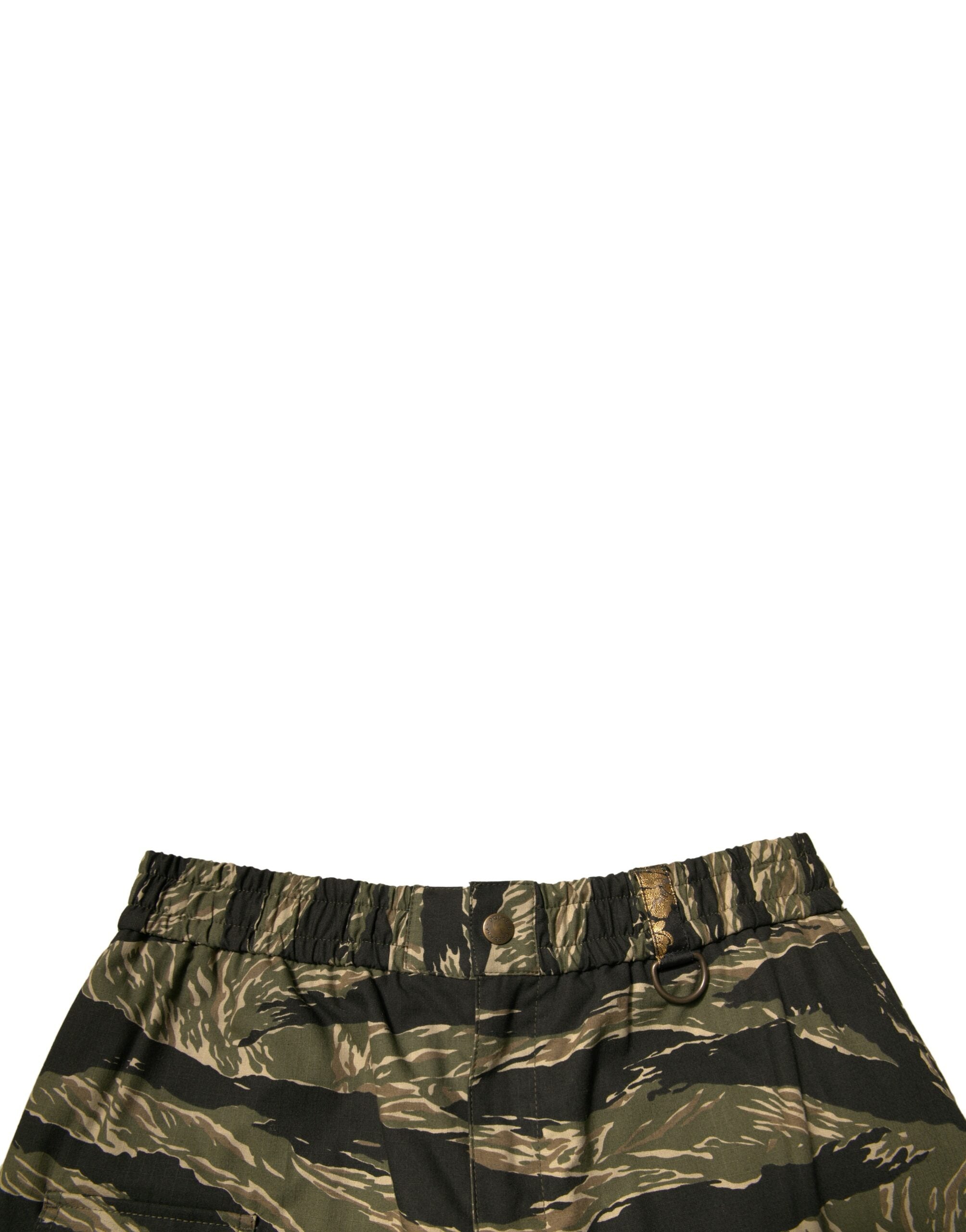 Dolce & Gabbana Black Gold Patterned Cotton Bermuda Shorts -   -  Dolce & Gabbana.