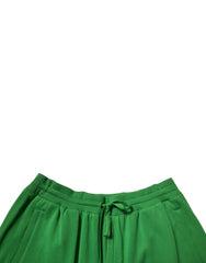 Dolce & Gabbana Green Cotton Blend Men Bermuda Shorts -   -  Dolce & Gabbana.