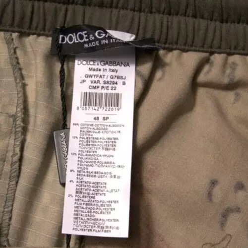 Dolce & Gabbana Multicolor Patchwork Cotton Jogger Sweatpants Pants -   -  Dolce & Gabbana.