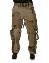 Dolce & Gabbana Multicolor Reconstructed Flight Cargo Pants -   -  Dolce & Gabbana.