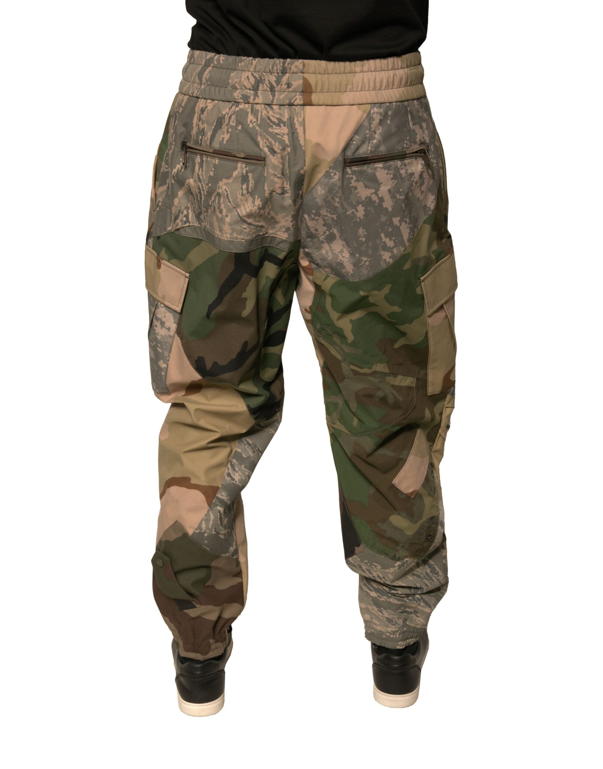 Dolce & Gabbana Multicolor Camouflage Jogger Sweatpants Pants -   -  Dolce & Gabbana.