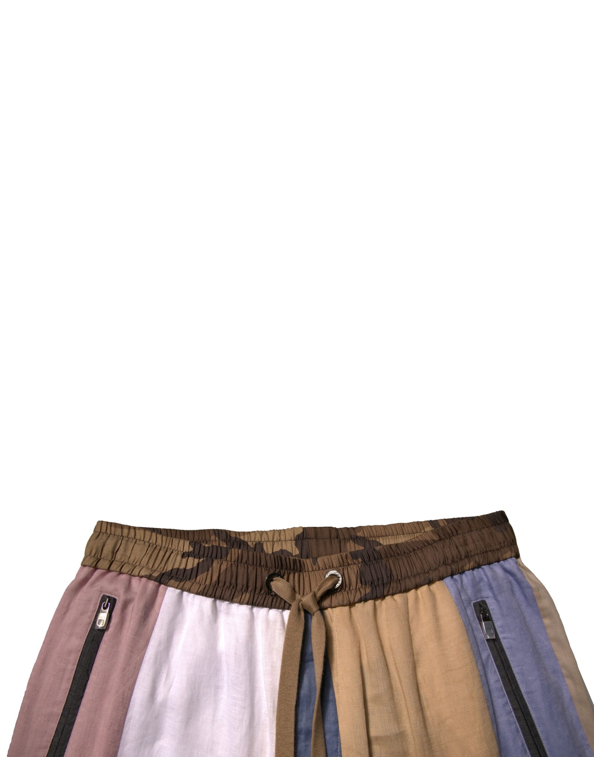 Dolce & Gabbana Multicolor Patchwork Jogger Sweatpants Pants -   -  Dolce & Gabbana.