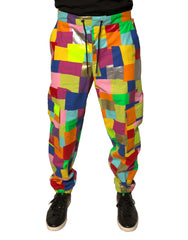 Dolce & Gabbana Multicolor Cotton Patchwork Men Cargo Pants -   -  Dolce & Gabbana.