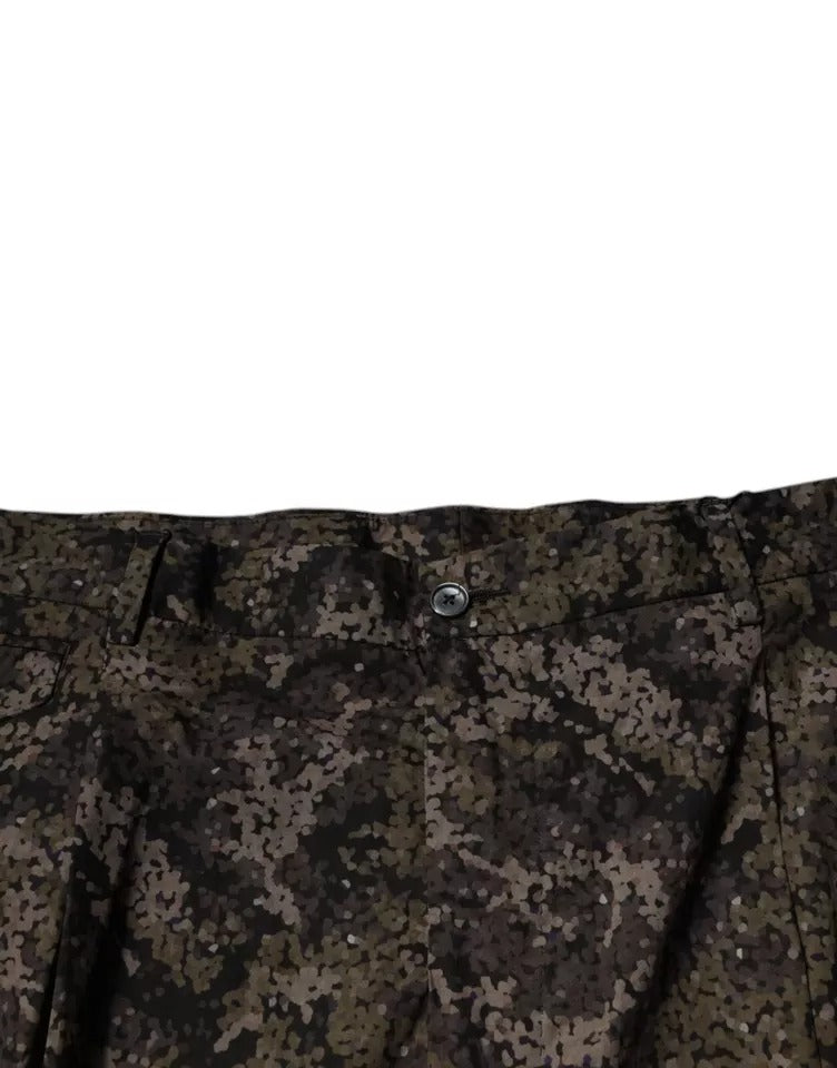 Dolce & Gabbana Multicolor Camouflage Men Dress Pants -   -  Dolce & Gabbana.