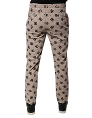Dolce & Gabbana Beige Logo Cotton Skinny Denim Jeans -   -  Dolce & Gabbana.