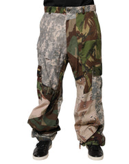 Dolce & Gabbana Multicolor Patchwork Camouflage Cargo Pants -   -  Dolce & Gabbana.