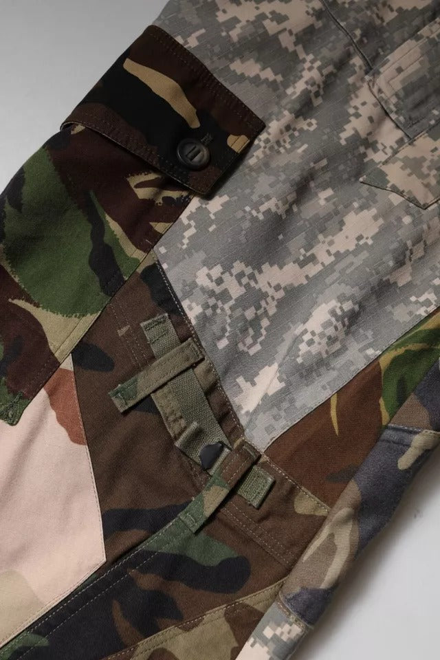 Dolce & Gabbana Multicolor Patchwork Camouflage Cargo Pants -   -  Dolce & Gabbana.