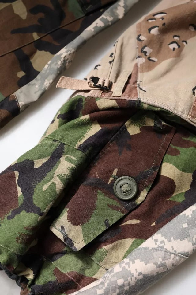 Dolce & Gabbana Multicolor Patchwork Camouflage Cargo Pants -   -  Dolce & Gabbana.