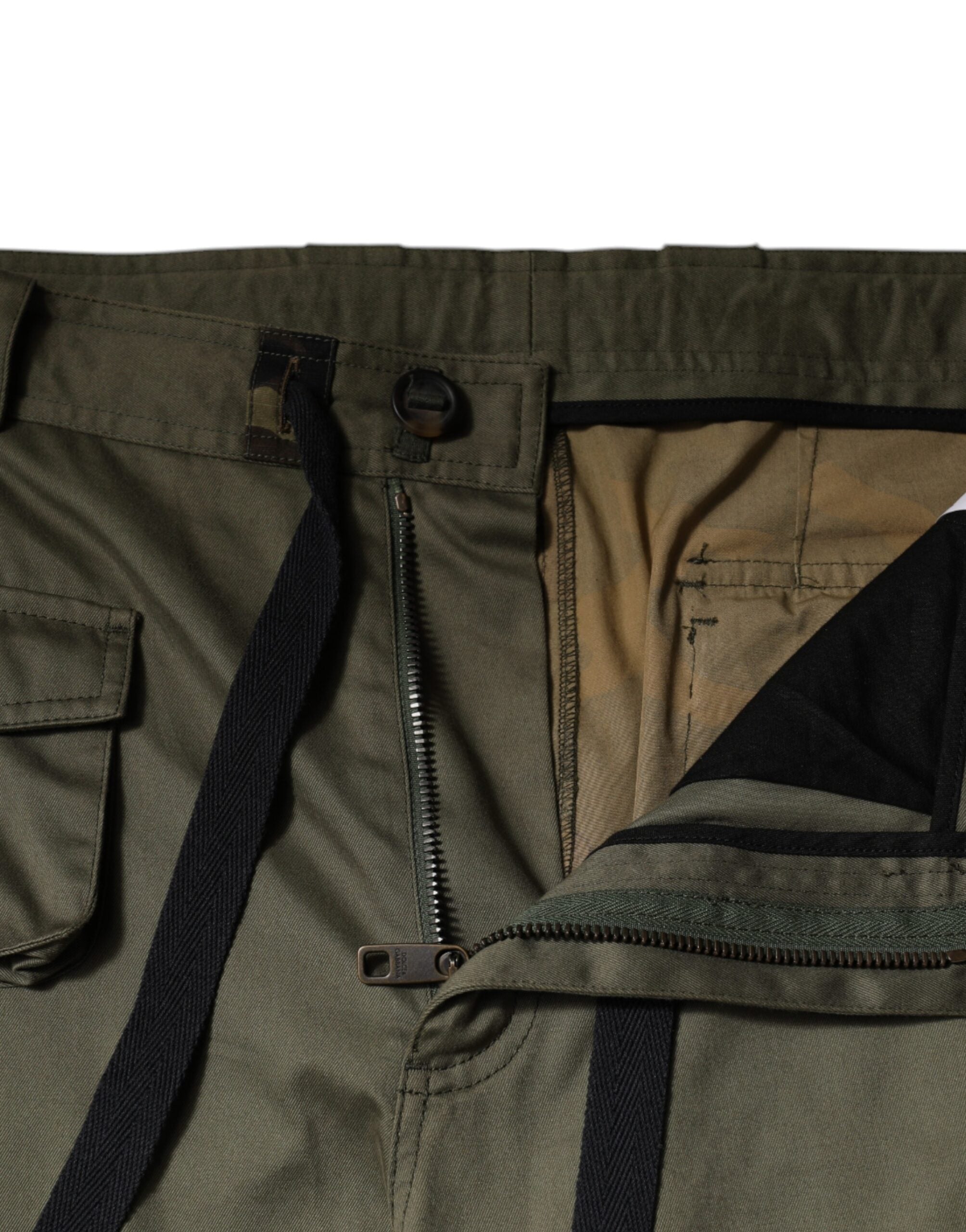Dolce & Gabbana Multicolor Patchwork Camouflage Cargo Pants -   -  Dolce & Gabbana.